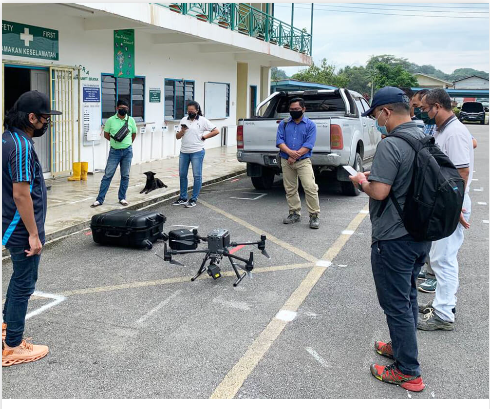 Certified Drone Field Training Operation PT Spatial Citra Arkan