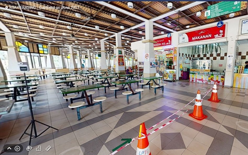 Hasil Pemindaian 3D Virtual Tour Area RSA Perasing